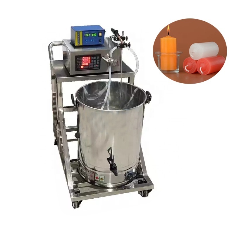 Auto Candle Machine Wax Melting And Filling Production Line Gift Candle/soap Self Making Equipment