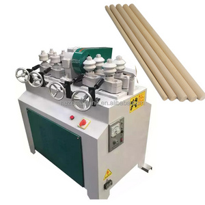 Wooden Match Stick / Wood Incense Stick Making Machine / Wood Round Stick Making Machine For Broom Stick Wooden Dowel Rods