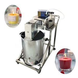 Semi-automatic Convenient High Quality Paraffin Aromatherapy Wax Melt Candle Melt Filling Machine With Heater