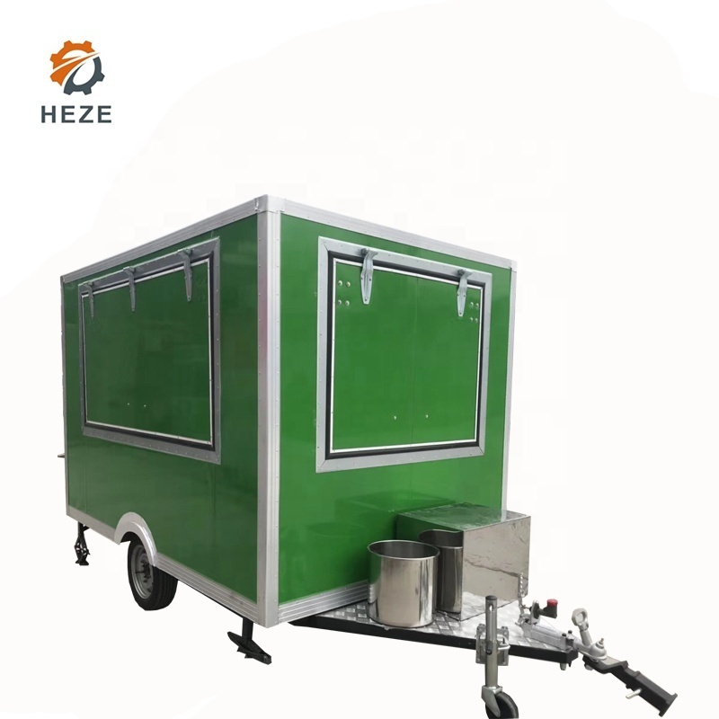 Outdoor Mobile Food Trailer/ Street Mobile Food Cart/ China Factory Mobile Food Truck For Sale