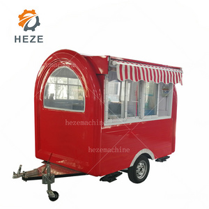 Mobile Hot Food Cart Ice Cream Frozen Yogurt Food Truck /hot Dog Cart