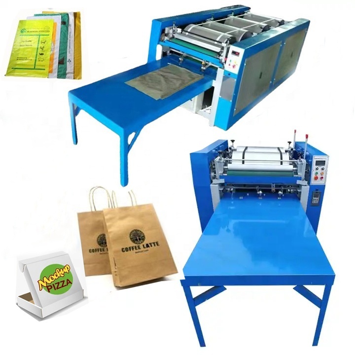 Automatic Paper Bag Making Machine Mylar Bag Printing Machine Printing Machine On Plastic Bags