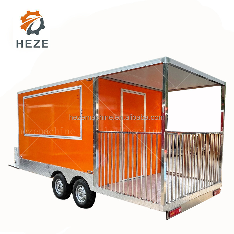 Cheap Price And High Quality Potato Remorque Mobile,Hot Dog Carts Food Cart Concession Stand For Sale