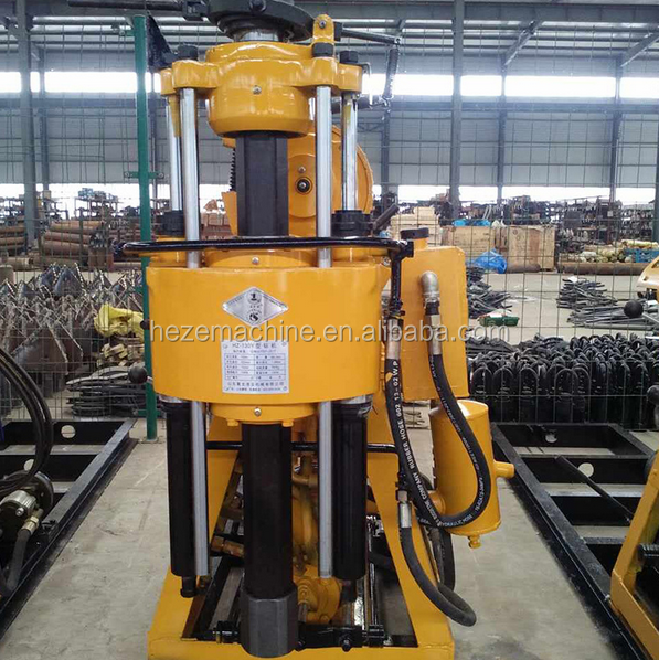 Hydraulic Deep Borehole Water Well Drilling Machine 200m Driller For Wells