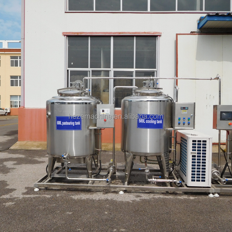 Best Price Yoghurt Plant Yogurt Production Line Dairy Processing Machinery Small Scale 500l Pasteurized Milk Processing Line