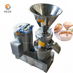 Stainless Steel Tomato Sauce Colloid Mill Making Machine Sachet Packing Machine Apple Sauce Grinder