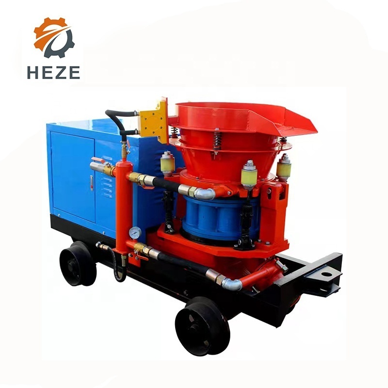 Pz 7 Aliva Dry Shotcrete Concrete Spraying Gunite Machine Price For Sale