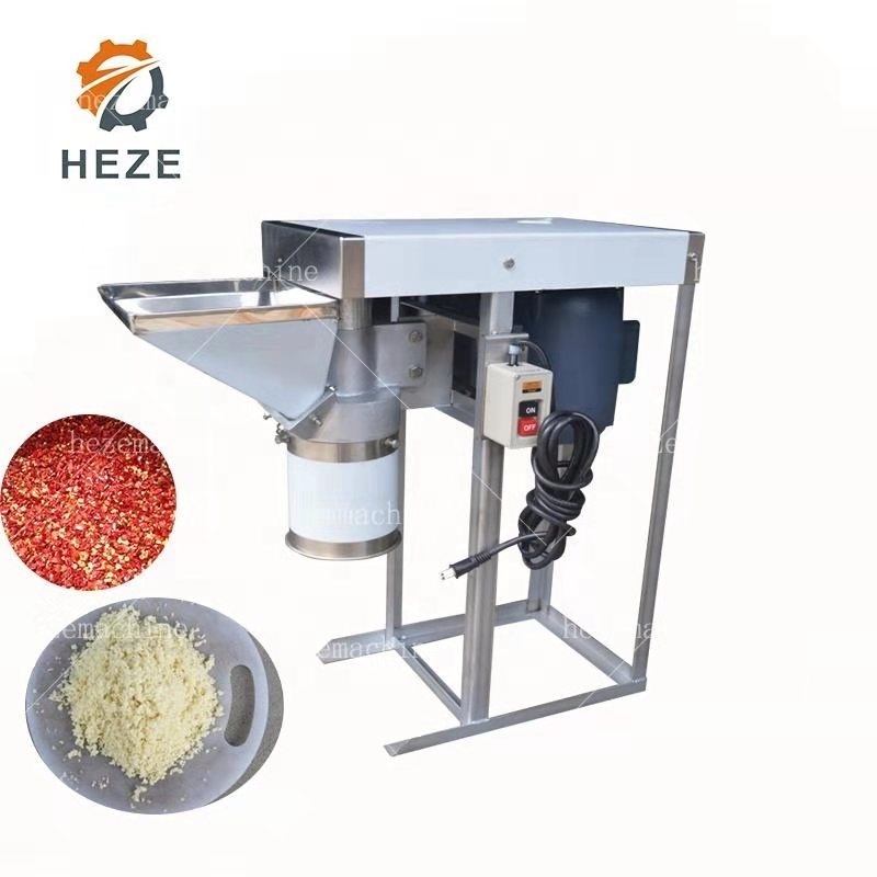 Factory Price Automatic Mashed Potato Chilli Ginger Garlic Paste Making Grinding Machine