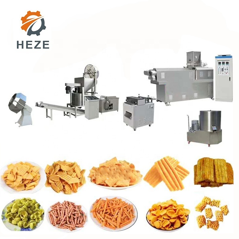 Puffed Rice Bar / Cake / Balls Making Machine Rice Corn Puff Ball Extruding machine