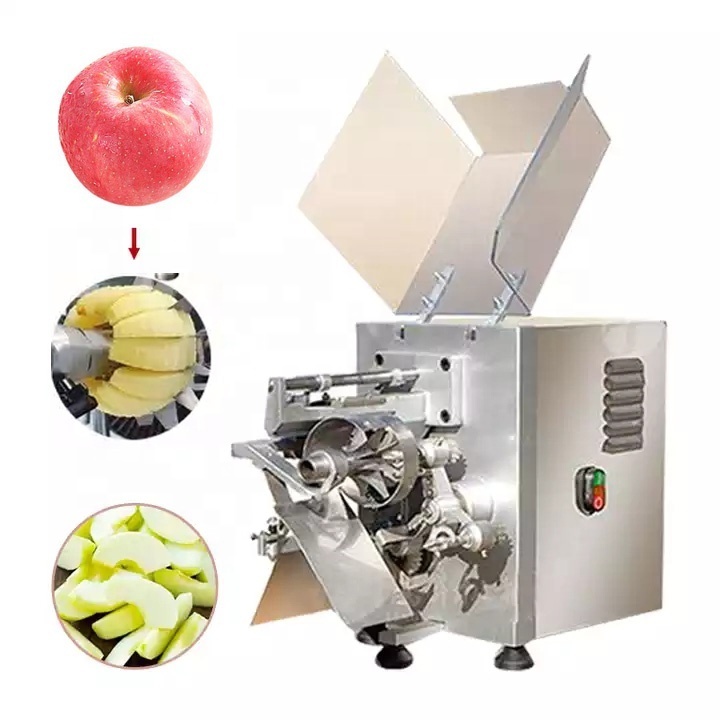 Commercial Automatic Mango Persimmon Peach Apple Peeler Corer Slicer Peeling Machine