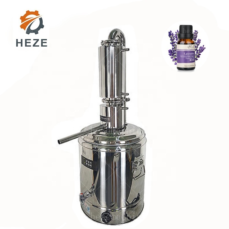 Extractor De Aceite Esencial Industrial / Immortelle Essential Oil Distillation Machine / Industrial Steam Distillation