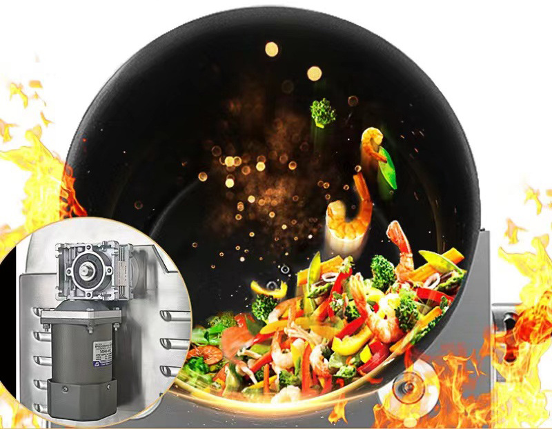 Smart Robot Cooker Auto Frying Wok Drum Automatic Cooking Machine Pot Intelligent Cooking Robot Restaurant Fried Rice Machine