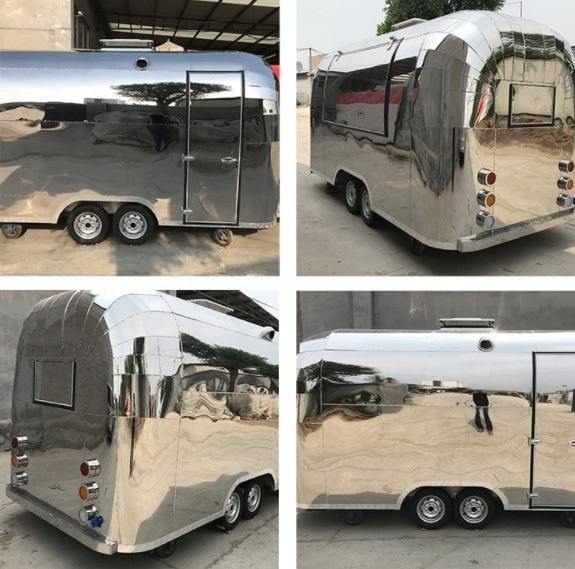 Outdoor Mobile Food Trailer/ Street Mobile Food Cart/ China Factory Mobile Food Truck For Sale