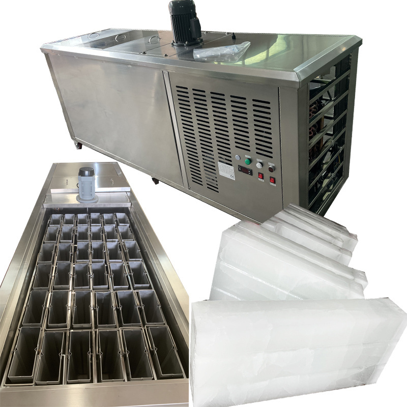 High Efficiency Ice Block Making Machine 0.5ton/commercial Ice Cube Making Machine/block Ice Plant