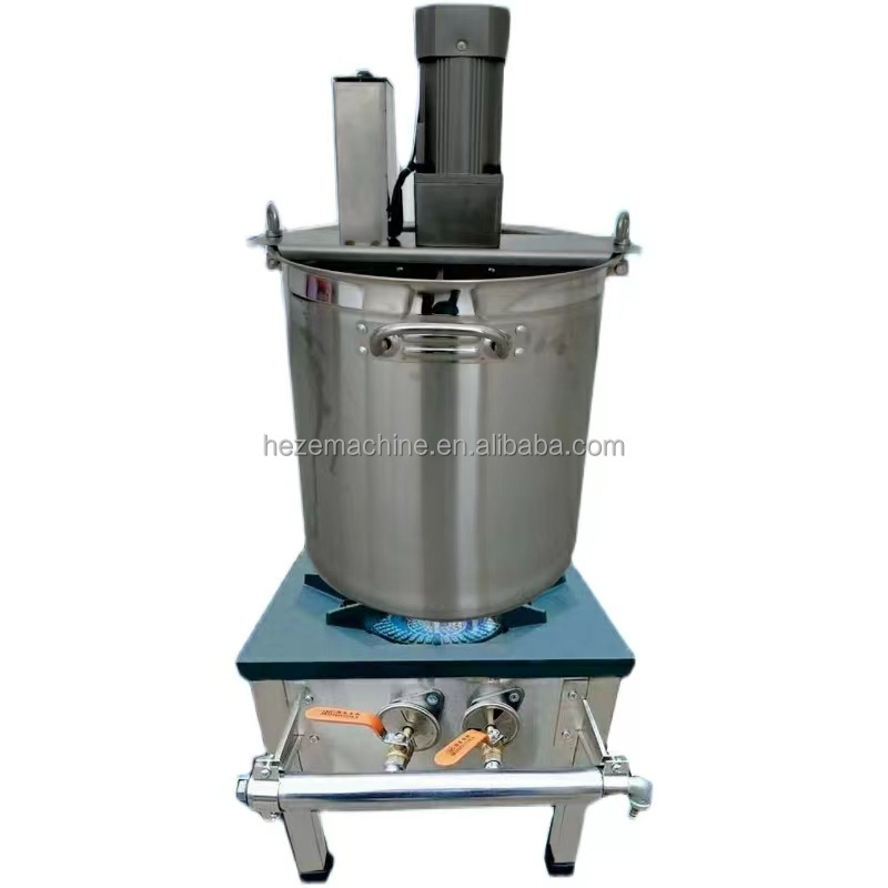 Best Price Food Heat Machine Sugar Sauce Cooking Pots With Mixer/jam Jacketed Cooker With Agitator/candy Cooking Machine