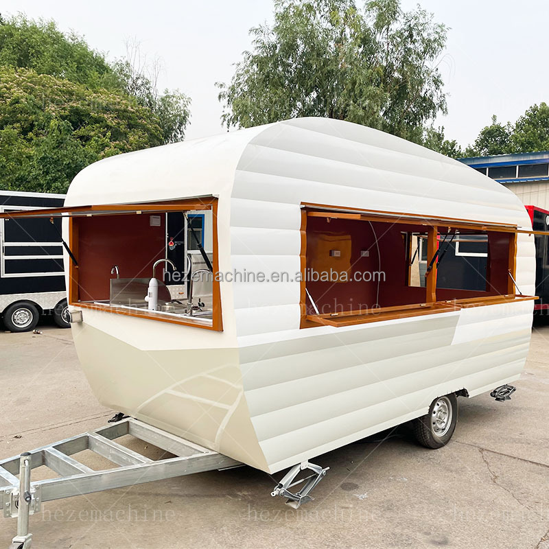 Cheap Price Food Custom Hotdog Grill Mobile Hot Dog Vending Cart Trailer