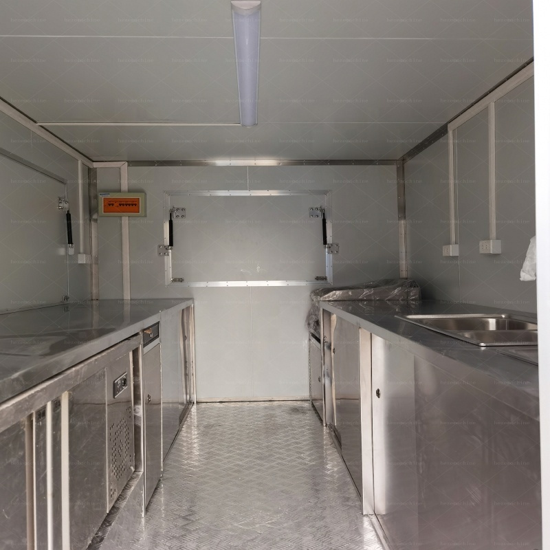 2021 Best Selling Outdoor Concession Food Trailer /Mobile Fast Food Trailer