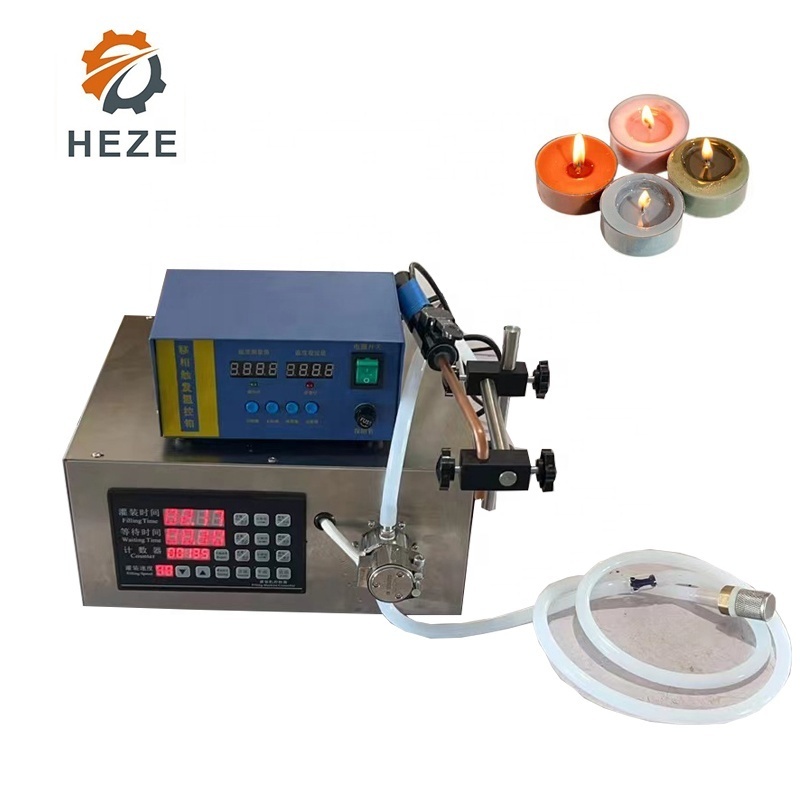 Semi-automatic Convenient High Quality Paraffin Aromatherapy Wax Melt Candle Melt Filling Machine With Heater