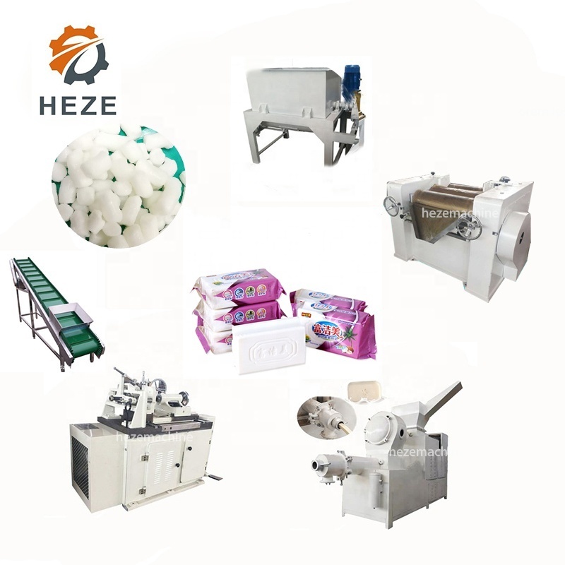 Multifunction Soap Noodles Press Extruder Saponification Plodder Stamping Vacuum Dryer Machine