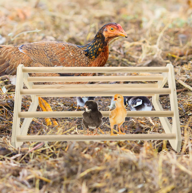 3 Set Coop Wooden Chicken Stand Toy Chicken Roosts And Perches For Hens Baby Chick