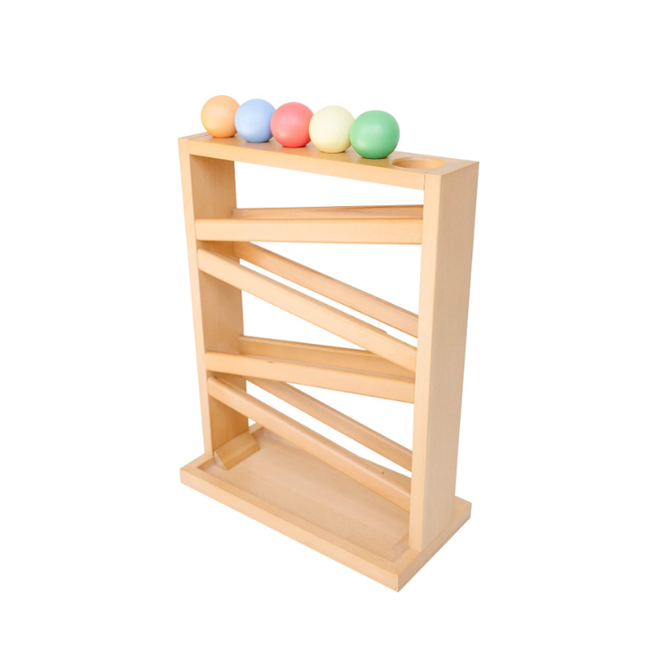 Hot sale ball tracker wooden ball drop toys montessori toys for toddlers