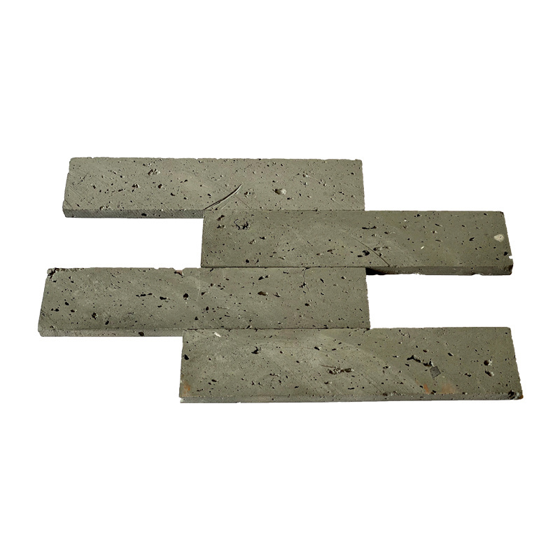 Wholesale Antique Gray House Construction Clay Brick Tiles Grey Clay Brick Veneer