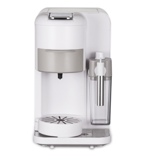 Espresso Cappuccino Coffee Machine with Milk Box for Home Hot Sale 2 in 1 Electric White Cappuccino Maker Capuchino Machine 500