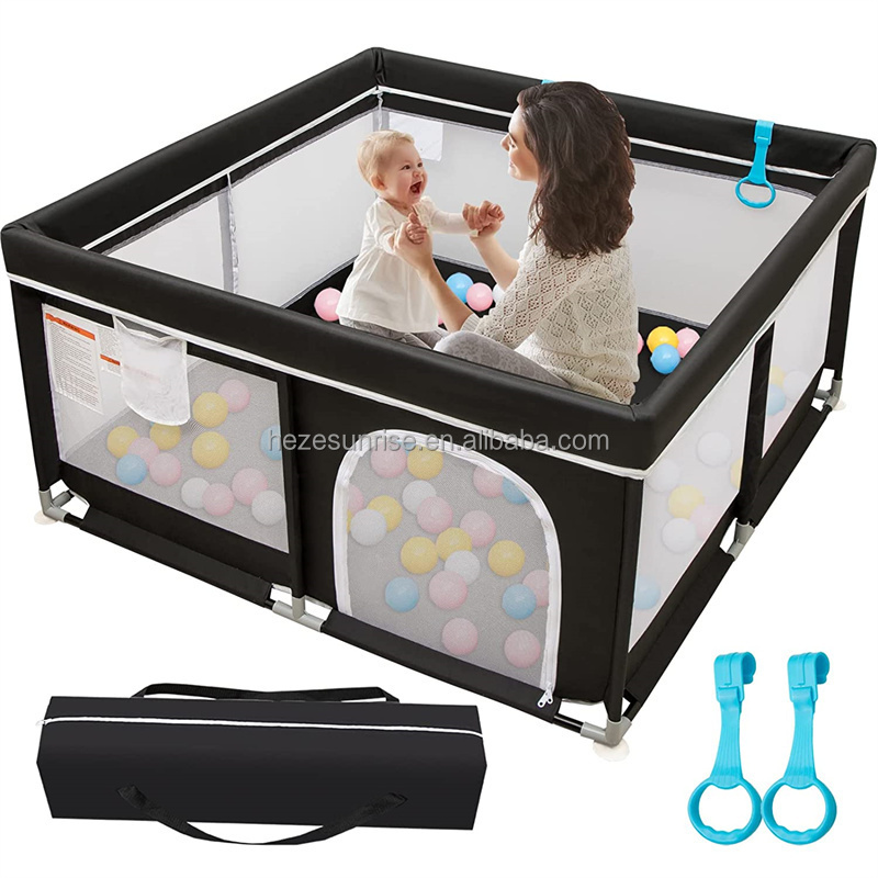 Best-selling Oxford Cloth Adult Baby Play Pen Square Playpen Square Playpens