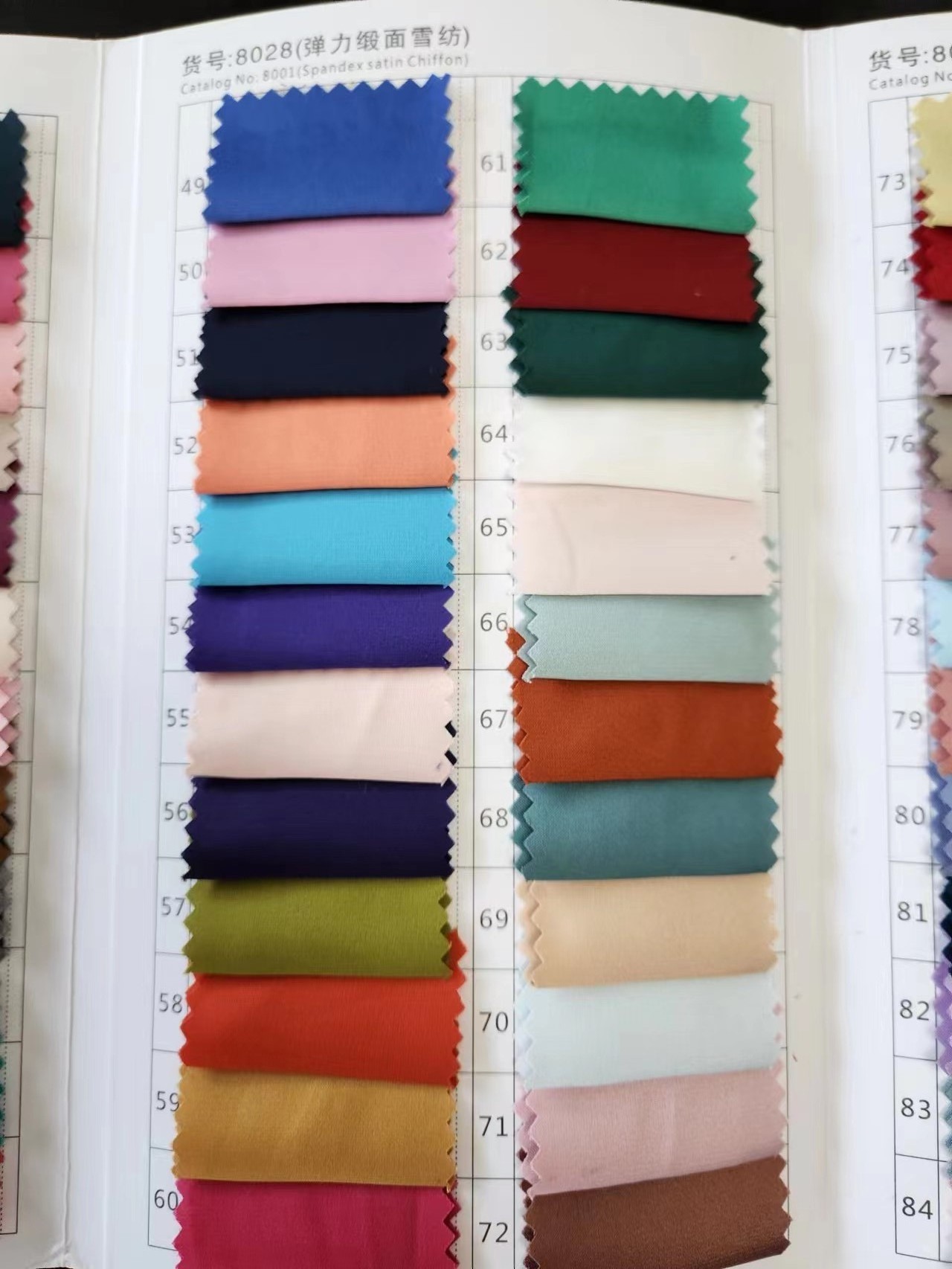 polyester stretch chiffon satin fabric for garment