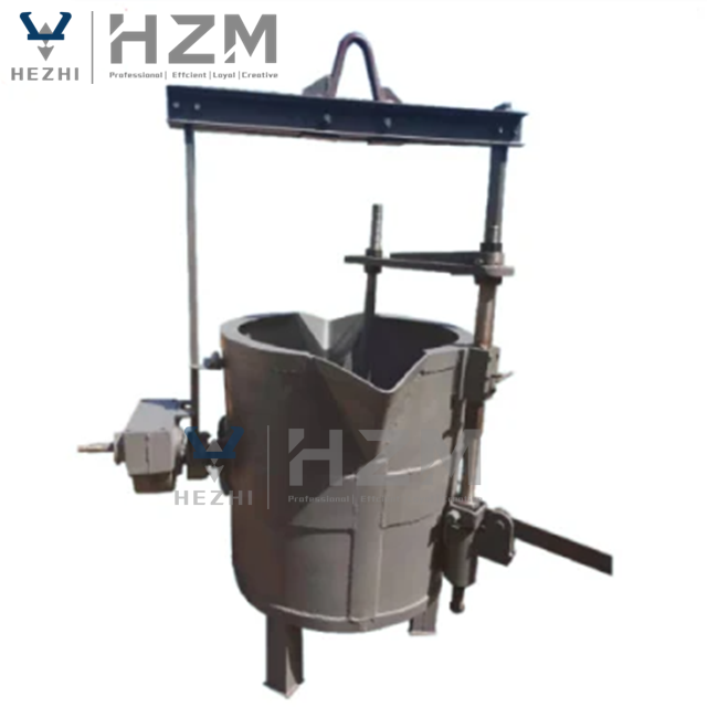 1T 10T 20T Foundry Pouring Steel Ladle Furnace Casting Ladle Iron Pouring Ladle for Melting Furnace