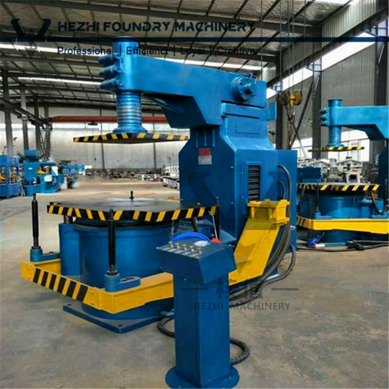 CE Marked Compact Jolt And Squeeze Green Sand Molding Machine In China  Z149 z147 Metal Casting