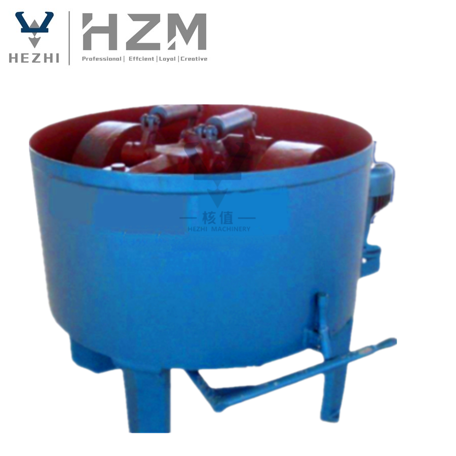 High Efficiency Qingdao Green Sand Roller Type Mixer For Clay Sand Muller Casting Process