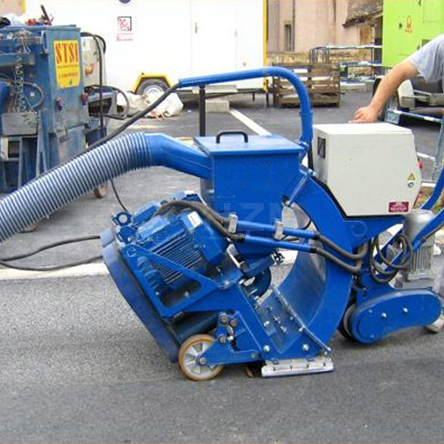 Automatic Ride On Blaster Concrete Road Continuous Track Shot Blasting Machine