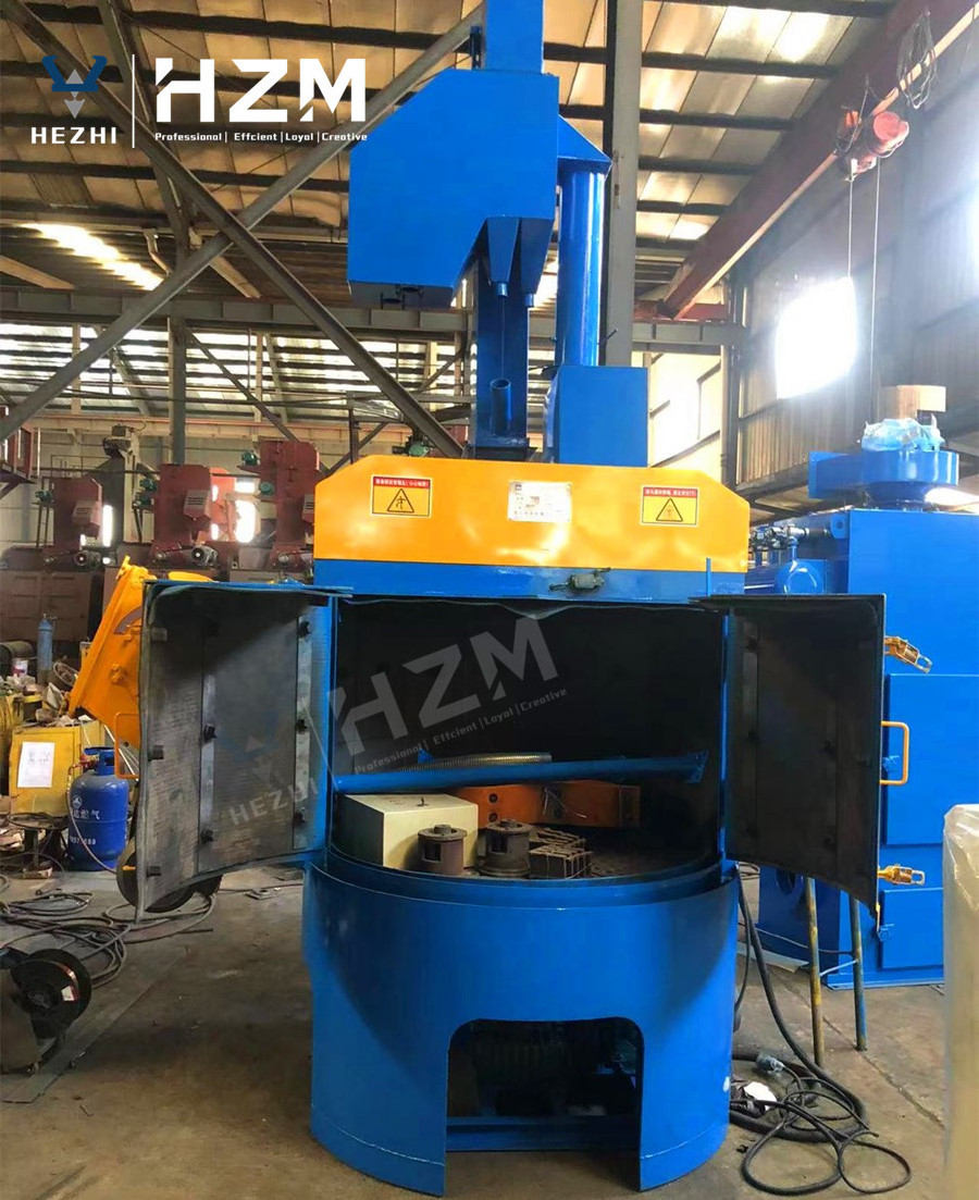 Q3512 Standard Rotary Turn Table Shot Blasting Machine for Alloy Wheel Surface Cleaning