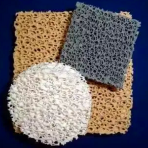 High Temperature Resistant Porous  Ceramic Reticulated Foam Honeycomb Filter