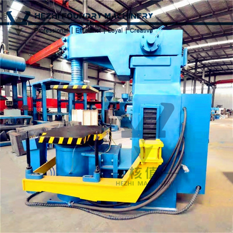 CE Marked Compact Jolt And Squeeze Green Sand Molding Machine In China  Z149 z147 Metal Casting