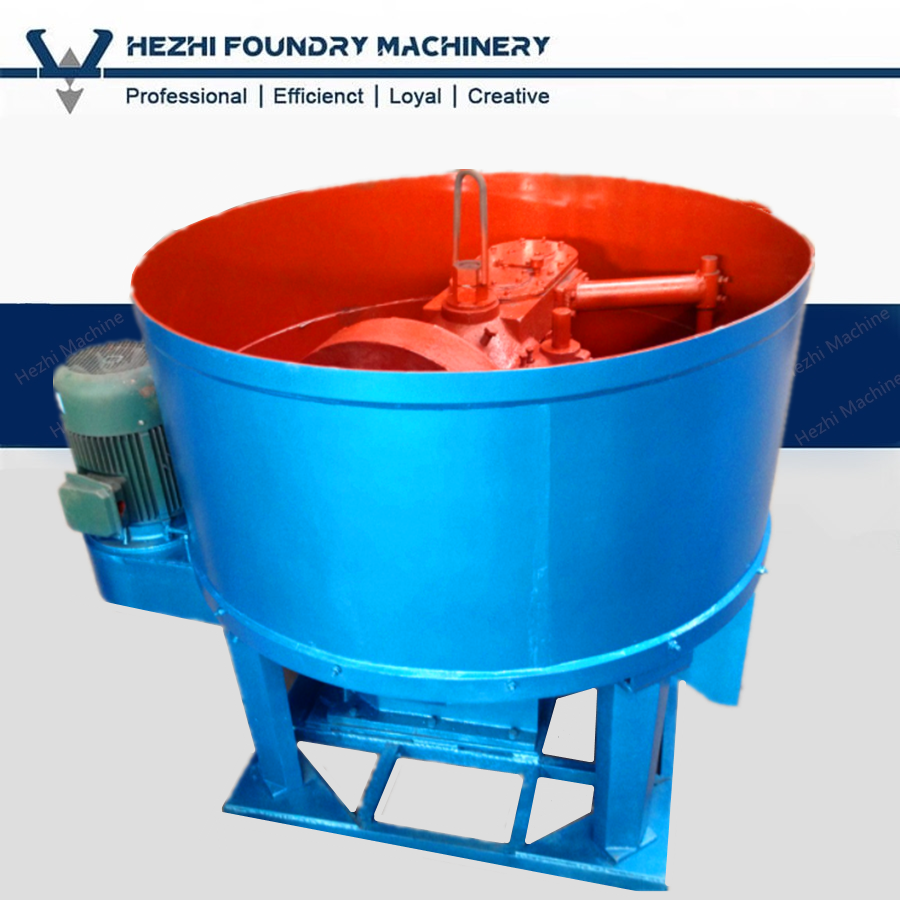 Foundry Molding Clay Sand Casting Wheel Roller Mixer Muller Machine