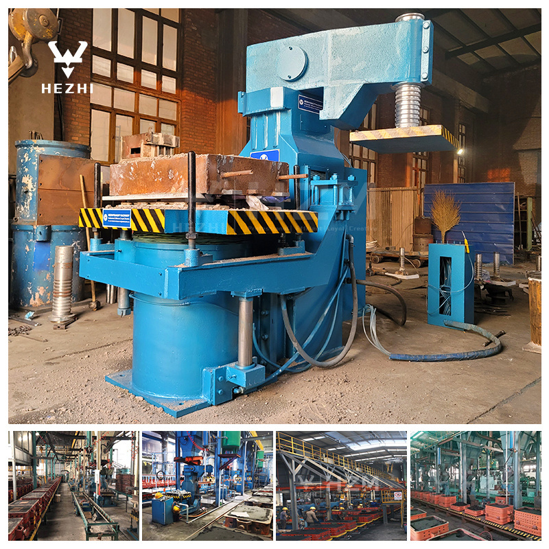 High Quality Z147 Metal Casting Moulding Equipment Foundry Green Sand Jolt Squeeze Molding Machines