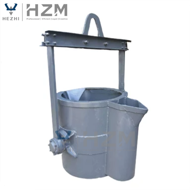 1T 10T 20T Foundry Pouring Steel Ladle Furnace Casting Ladle Iron Pouring Ladle for Melting Furnace