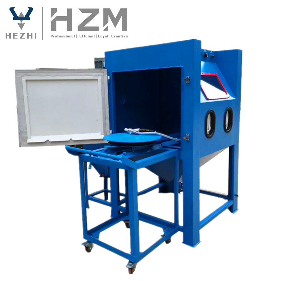 Cheap Price Q378 Blast Hopper Blaster 990lblasting Machine Cabinet Sand Blasting With Factory Prices