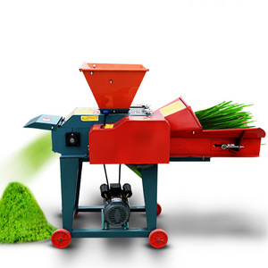 Best Price Agricultural Animal Feed Small Hay Fresh Rice Stalk Cow Straw Grass Cutting Machine Chaff Cutter Machine