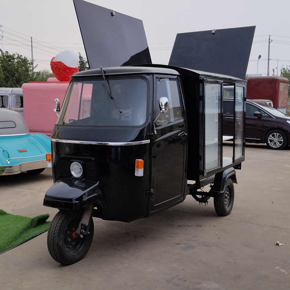 Electric food truck promotional purchase churros cart mobile food cart food trailer for sale