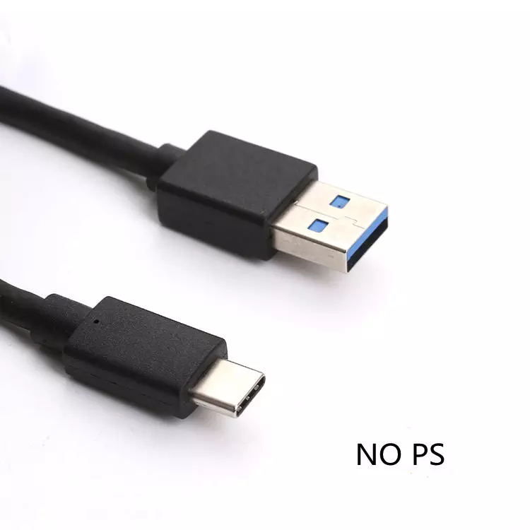 China Factory PVC High Speed Transfer Gen2 USB3.1 Type-C AM-Type-C Data Hard Disk Box Drive SSD Enclosure Cable