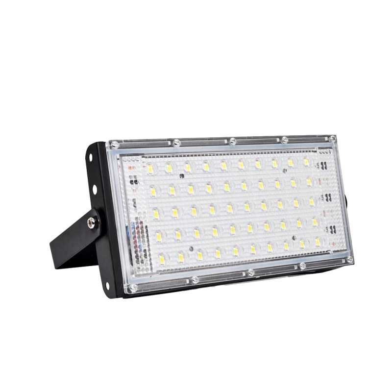 Commercial Outdoor IP66 Waterproof 50W LED Flood Lights slim portable SMD 2835 Floodlight