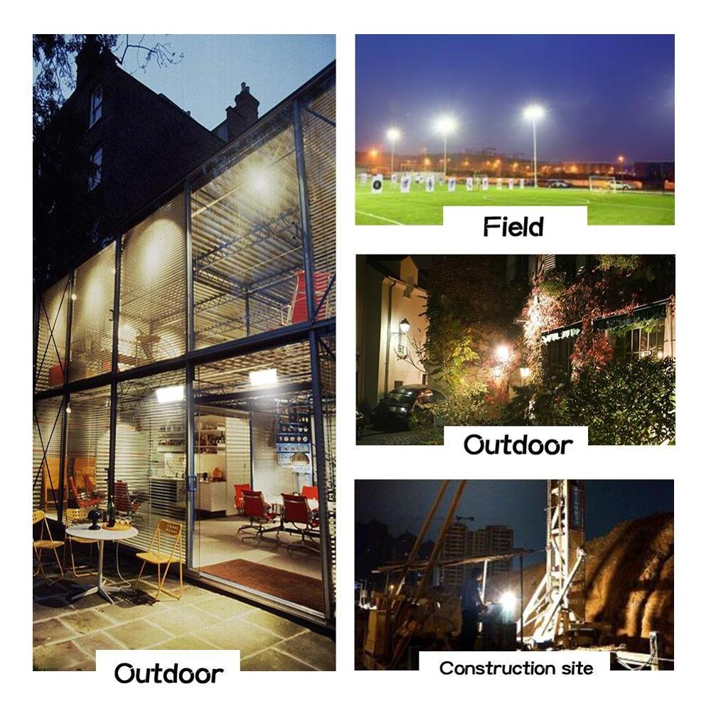 Commercial Outdoor IP66 Waterproof 50W LED Flood Lights slim portable SMD 2835 Floodlight