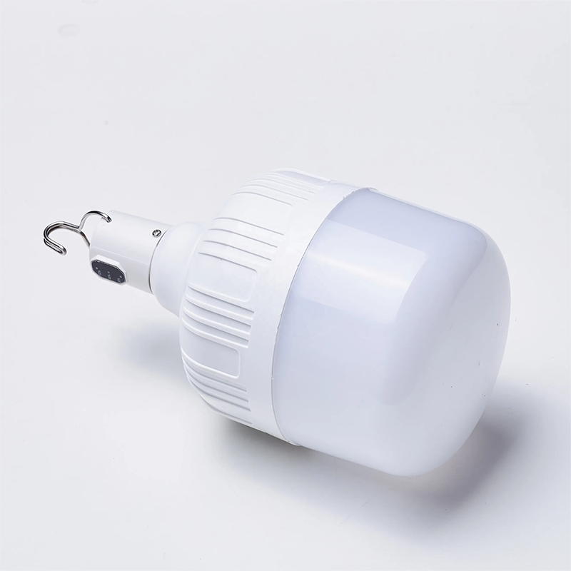 Energy saving light rechargeable model side charging top charging emergency bulb smart camping emergency light