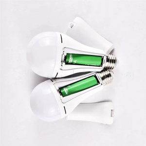 Removable battery long working life portable rechargeable led lamp emergency camping light e27 universal headlight bulb