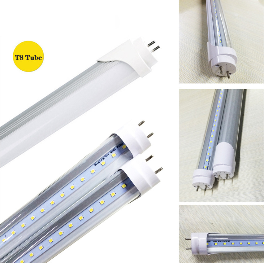 High quality energy saving multi watt color temperature custom universal glass t8 tube 8 ube8 led light 18w asian lamp