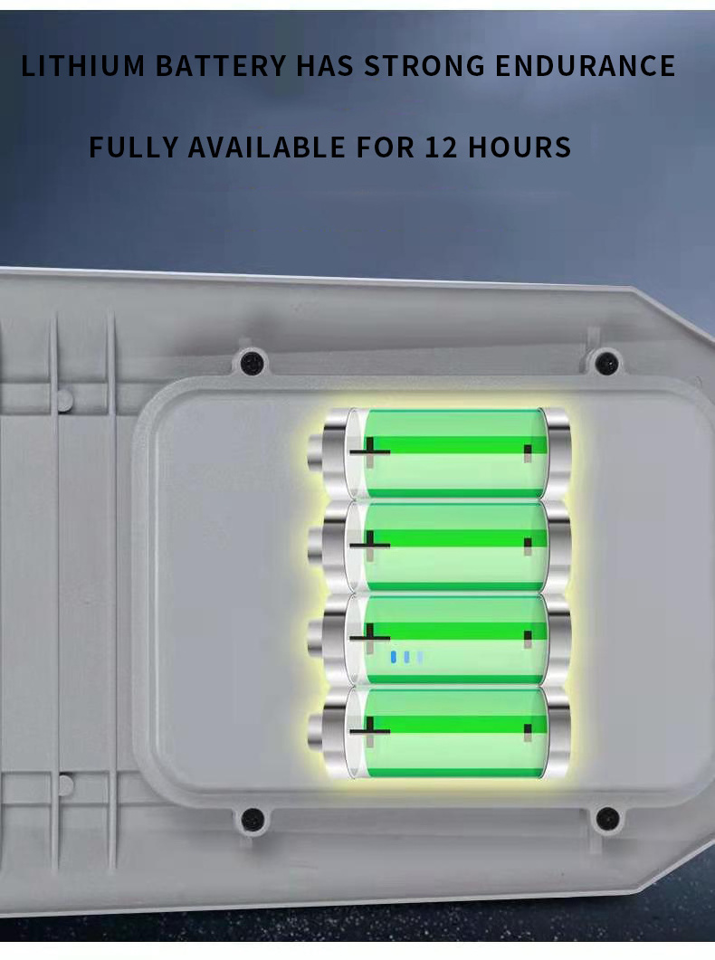 Simple installation intelligent street lighting lithium battery all in one solar charging led outdoor 100w street light