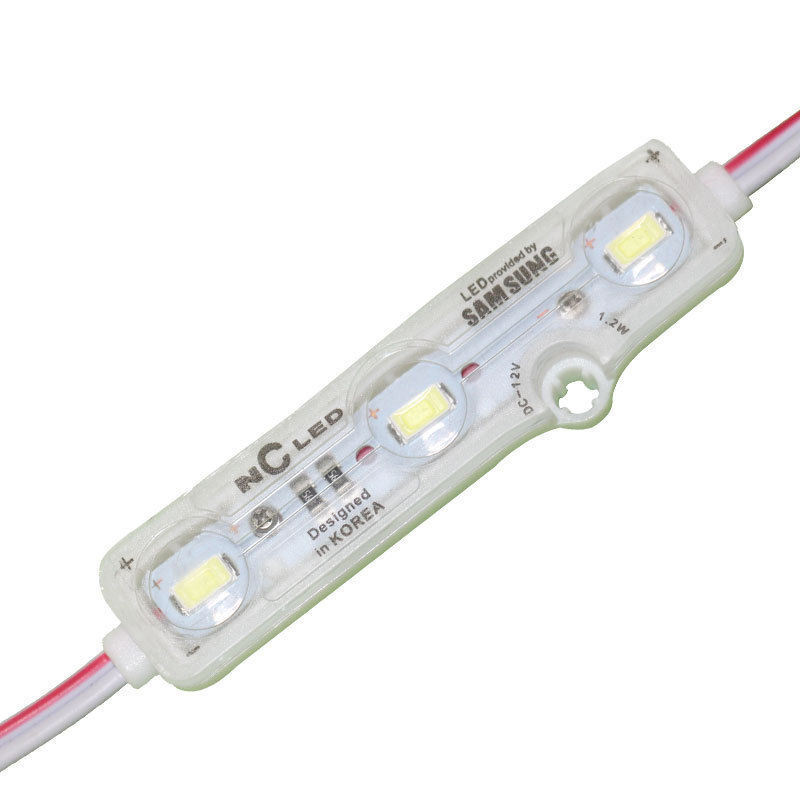 Hot selling model 6618 smd5730 1.2watt injection lighting box advertising store letter 12v custom led modules manufacturers